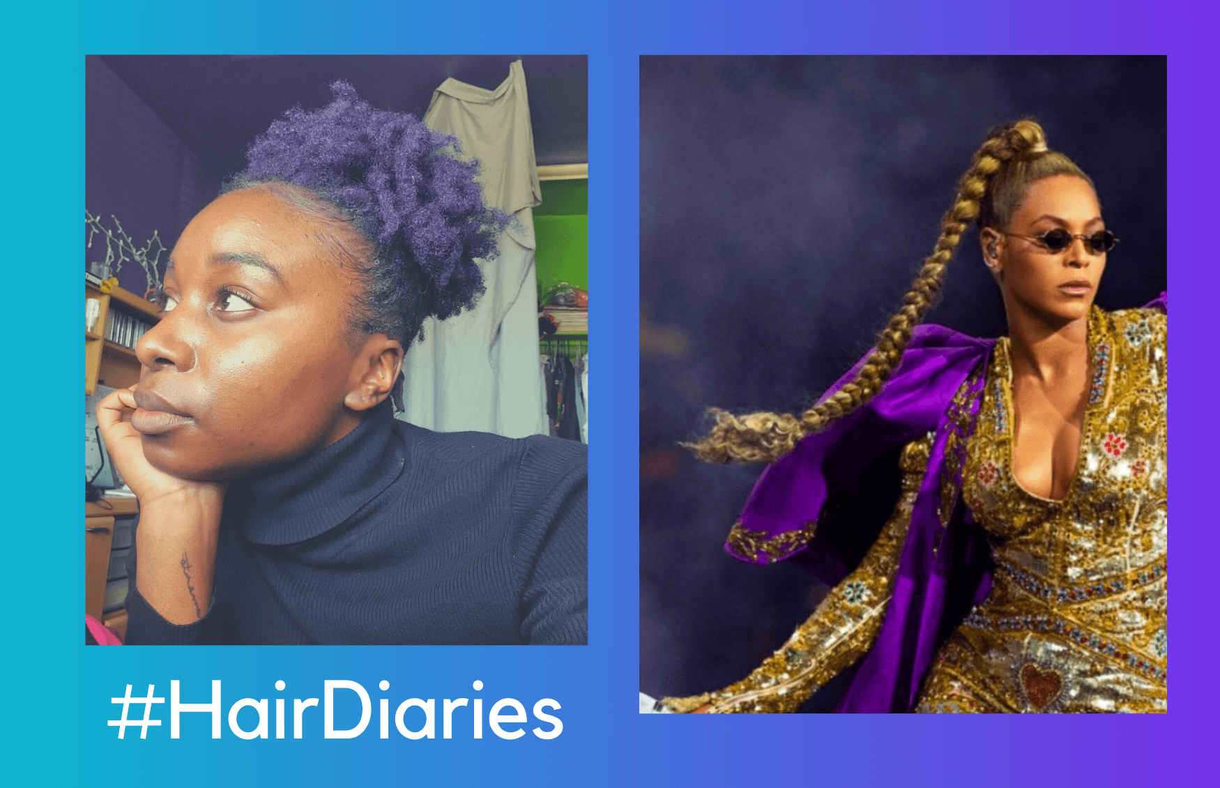 Hair Diaries: My 4B/C, High Porosity Purple Hair Adventure – Carefree Mag